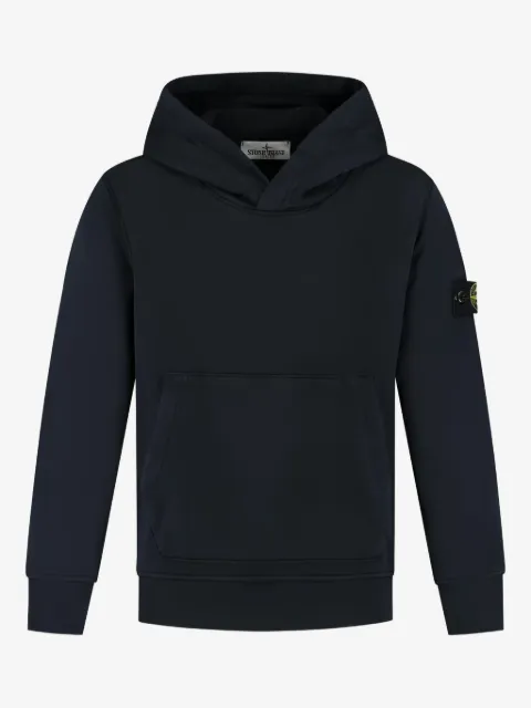Stone Island Junior hooded pocket hoodie