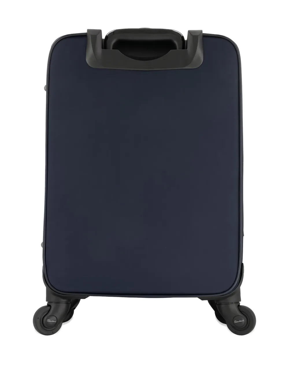 Santoni Four-wheels Trolley In Blue