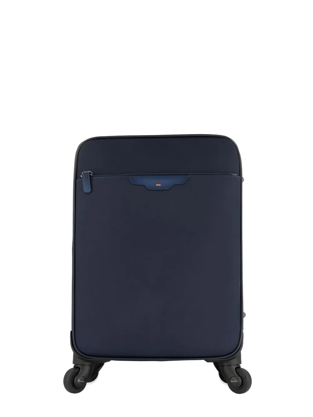 Santoni Four-wheels Trolley In Blue