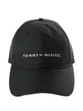 Tommy Hilfiger logo-embroidered baseball cap - Black
