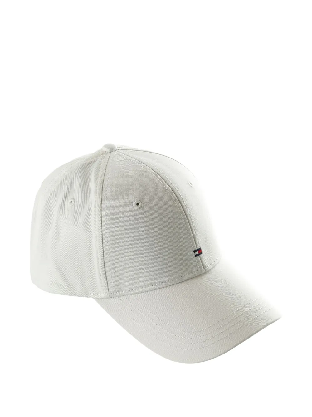 Tommy Hilfiger Logo-patch Cap In Gray
