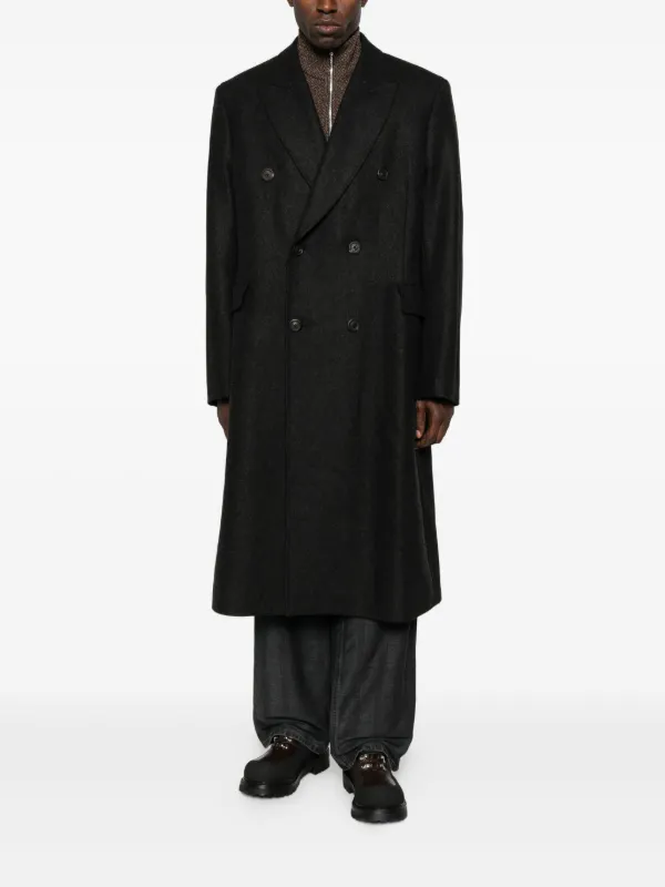 OUR LEGACY Whale ダブルコート | グレー | FARFETCH JP