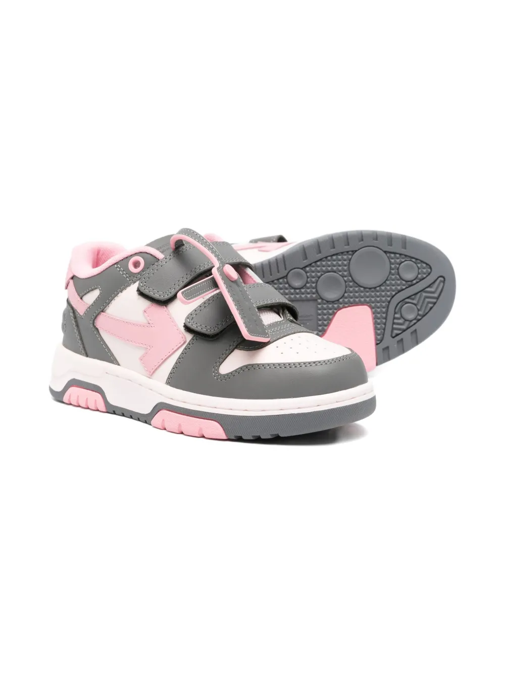 Off-White Kids OGIA005F25LEA001 3083|rose-pink Grey