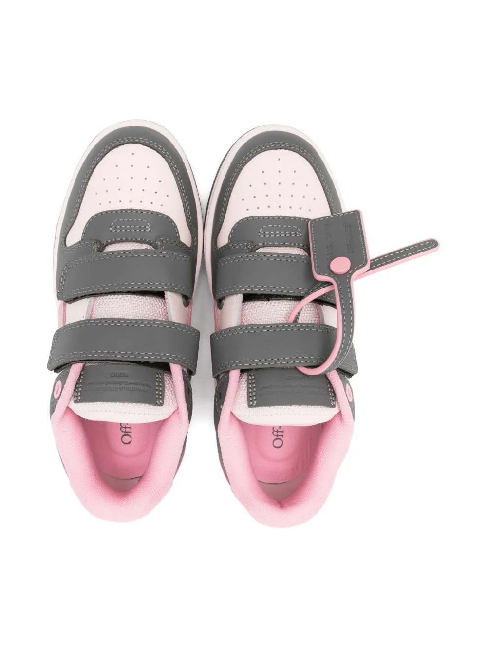 Off-White Kids OGIA005F25LEA001 3083|rose-pink Grey