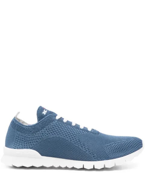Kiton mesh lace-up sneakers