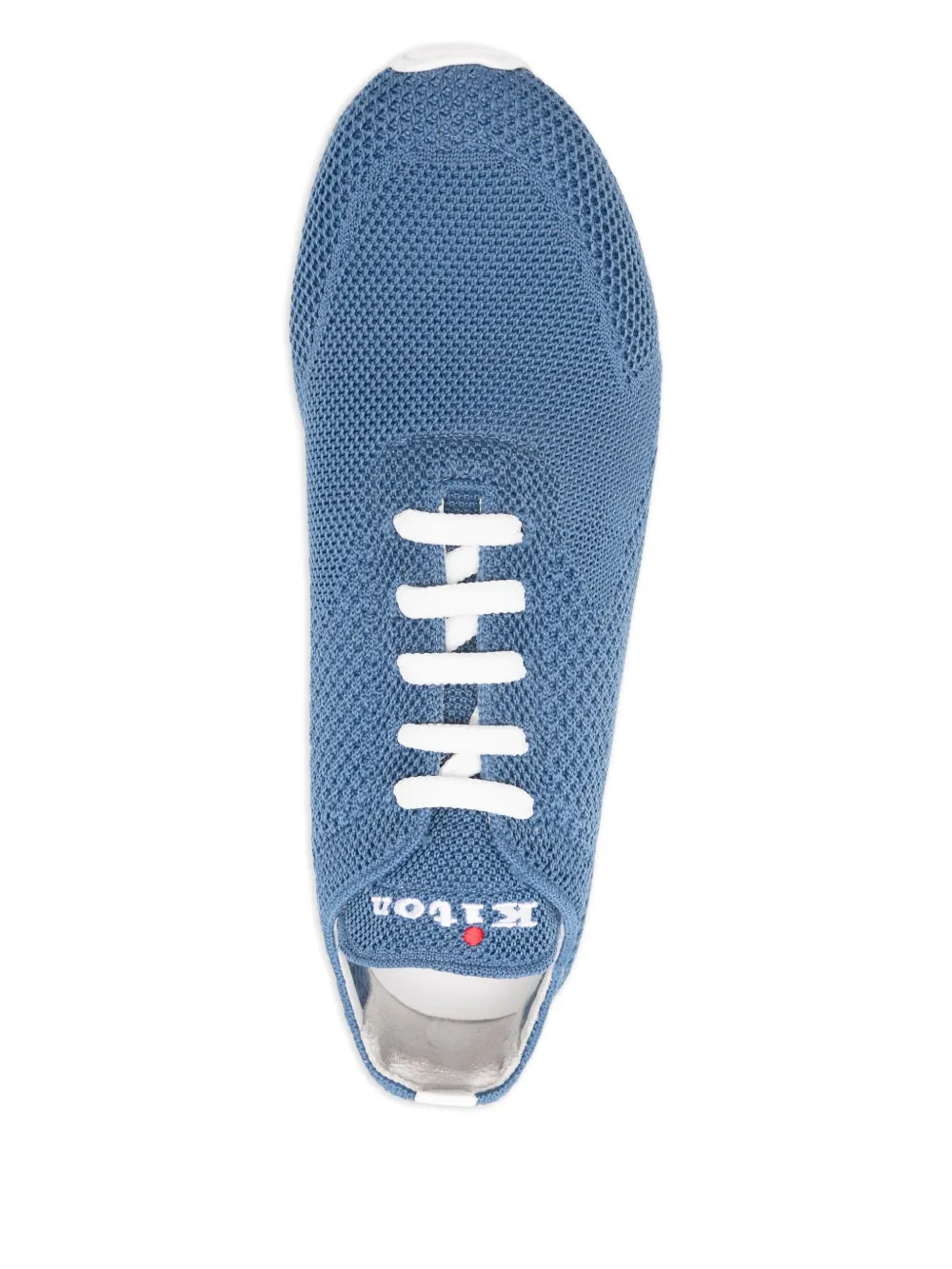 Kiton Sneakers met mesh Blauw