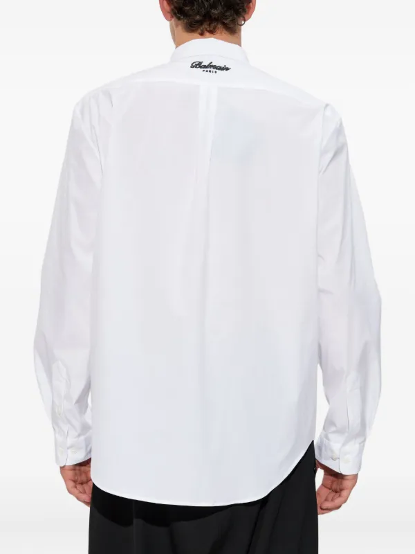 Balmain ボタン シャツ | ホワイト | FARFETCH JP