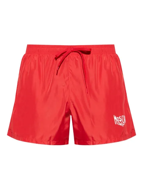 Moschino logo drawstring beachwear