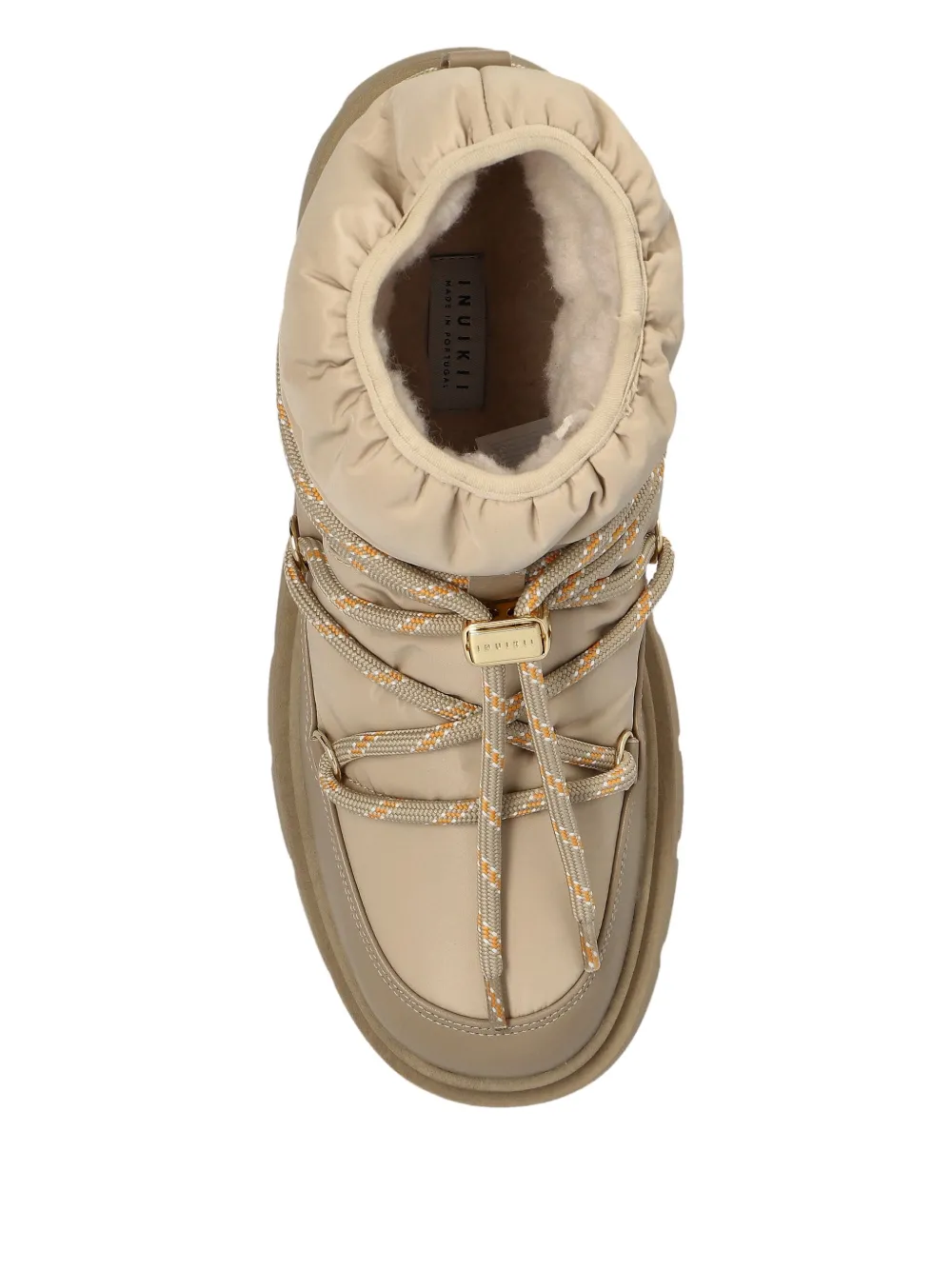 Inuikii Padded Lace-up Trainers In Neutral
