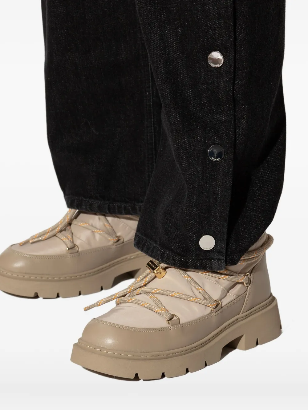 Inuikii Padded Lace-up Trainers In Neutral