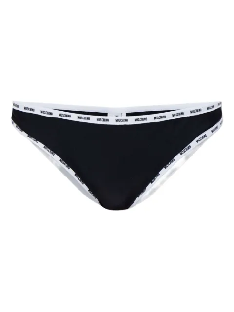 Moschino Slip bikini con logo