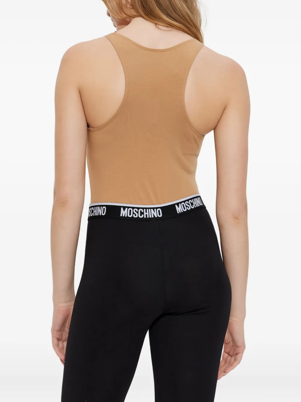 Moschino Teddy Bear-print Body In Brown