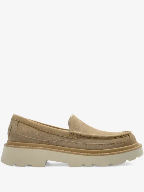 UGG Ascot platform suede loafers