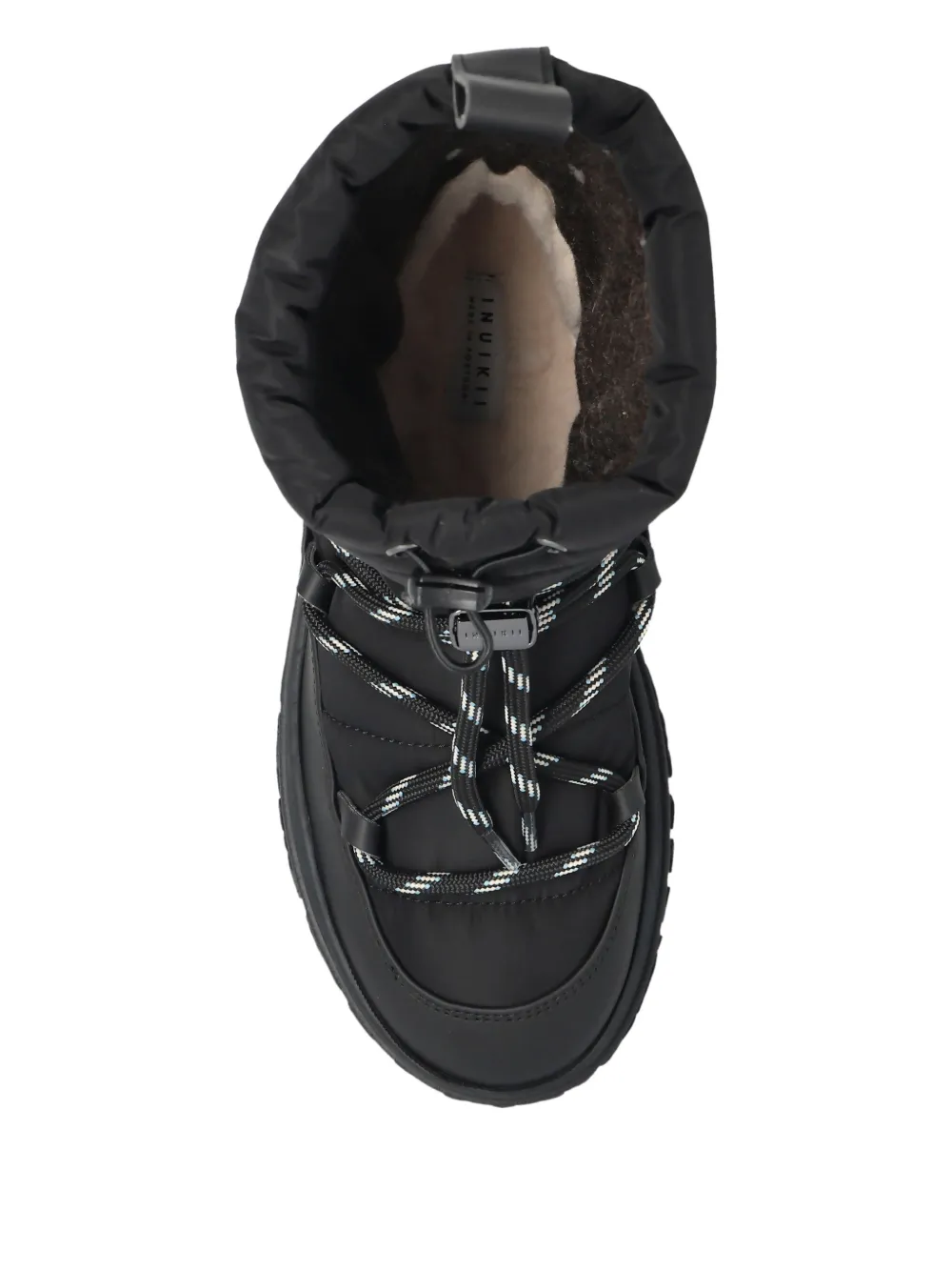 Inuikii Technical Performance Lace-up Sneakers In Black