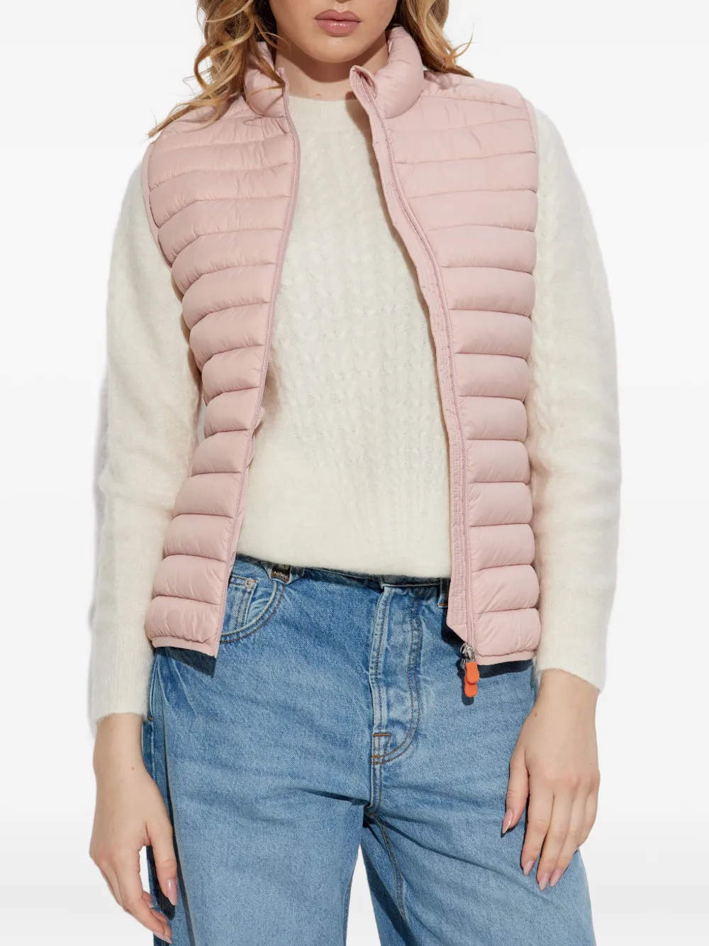 Save The Duck Charlotte Gilet In Pink