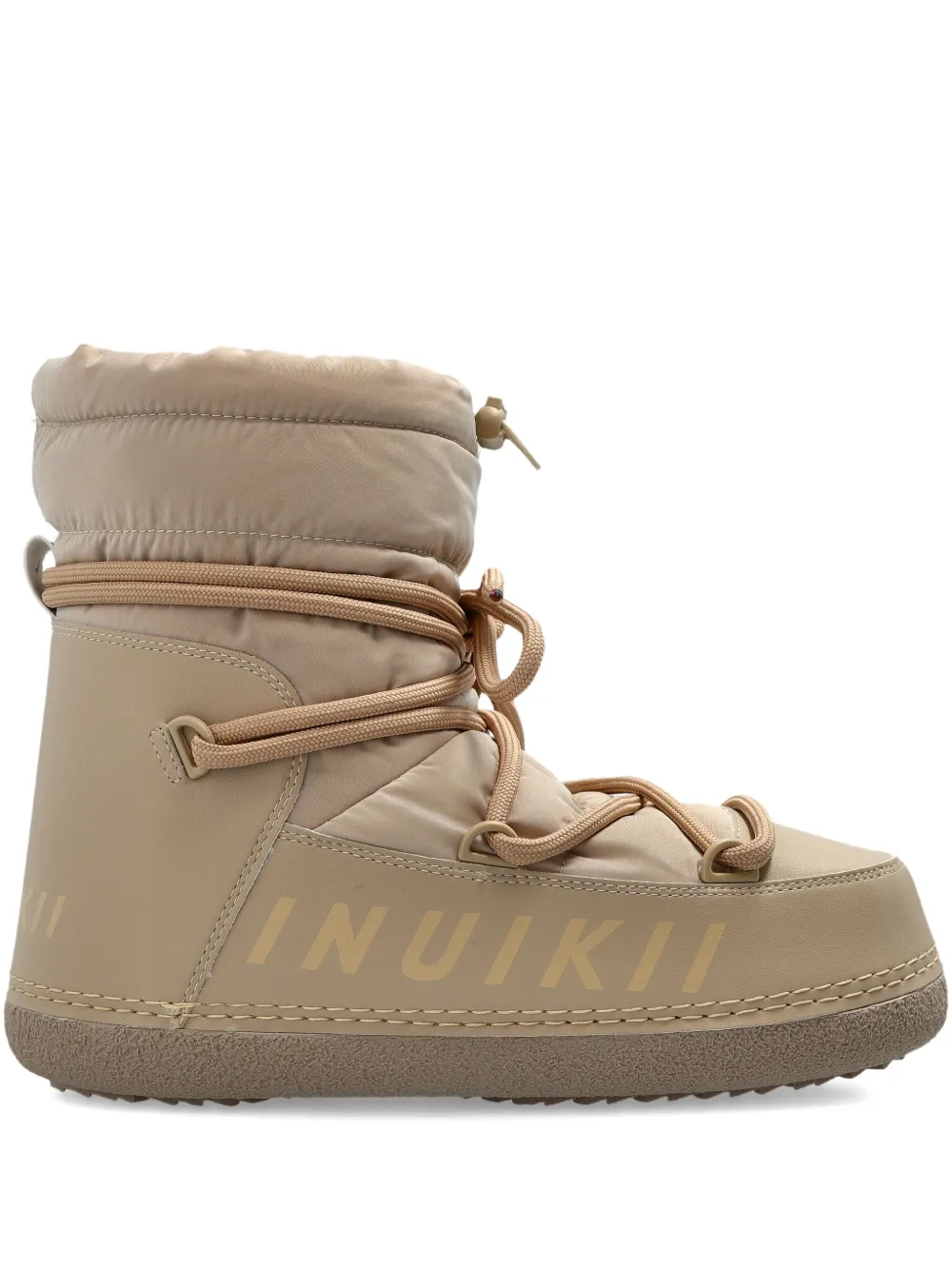 Inuikii Mountain lace-up boots Beige