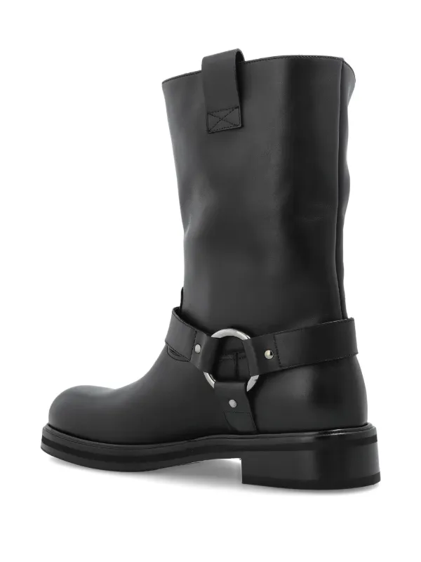 ドルチェアンドガッバーナ ブーツ Dolce & Gabbana Harness Strap Boots | Black | FARFETCH