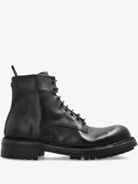 Dolce & Gabbana lace-up leather boots