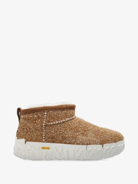 UGG Classic Ultra Mini suede textured boots