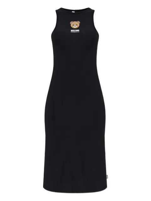 Moschino vestido con motivo Teddy Bear