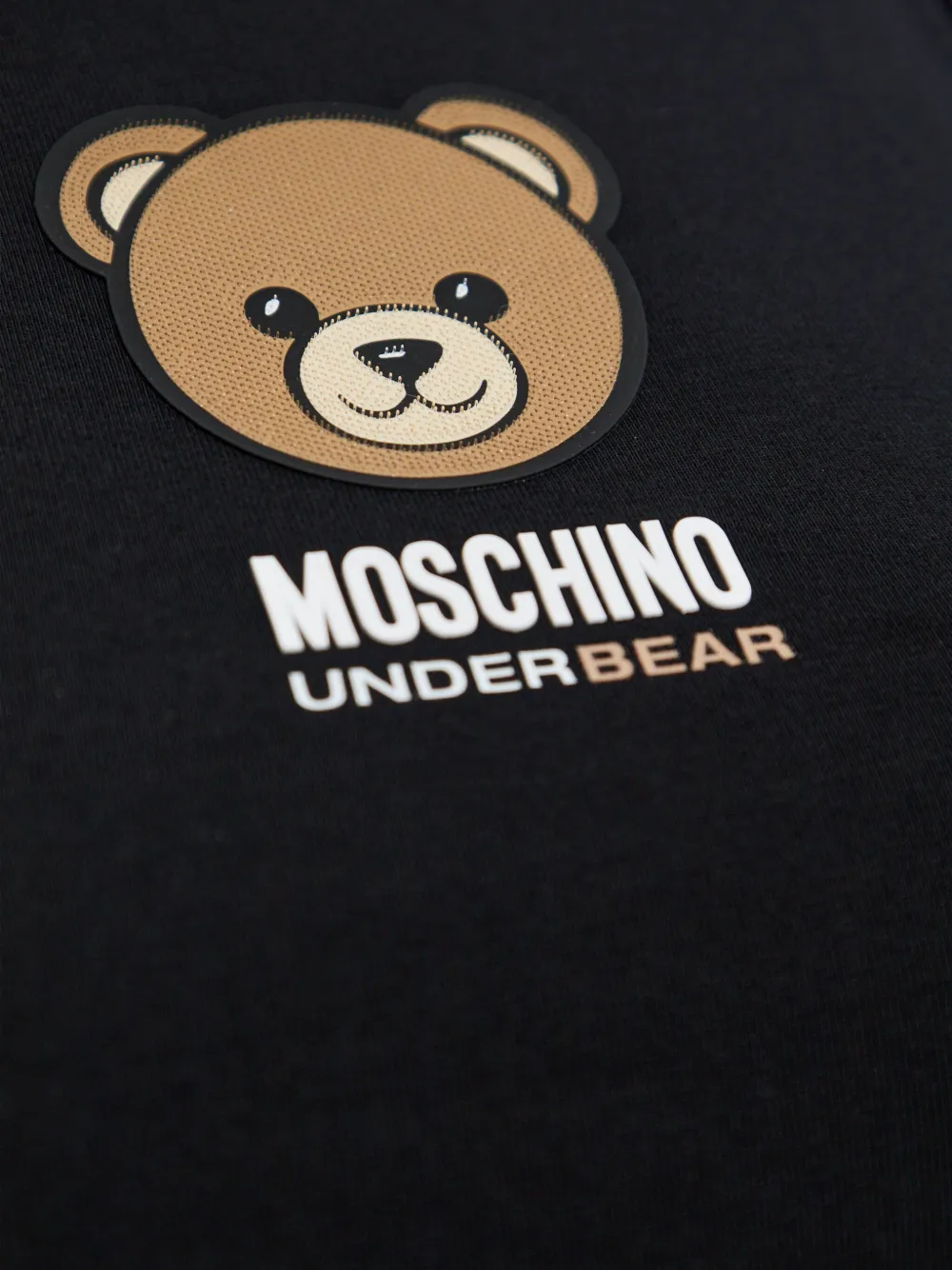 Moschino Bear-motif Tank Top In Blue