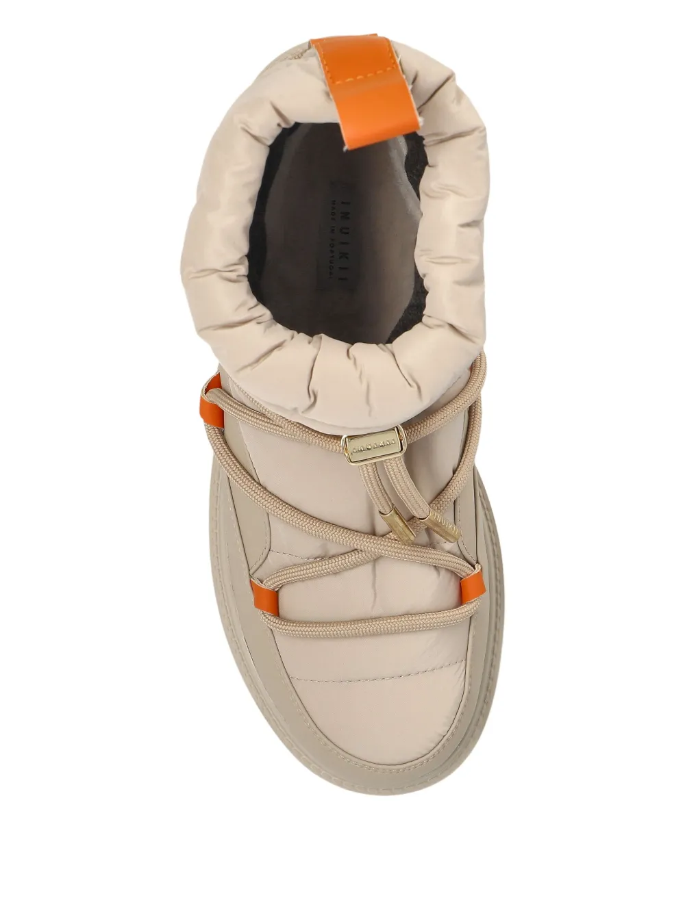 Inuikii Laarzen met plateauzool Beige