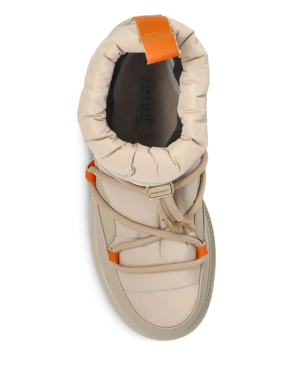 Inuikii Laarzen met plateauzool Beige