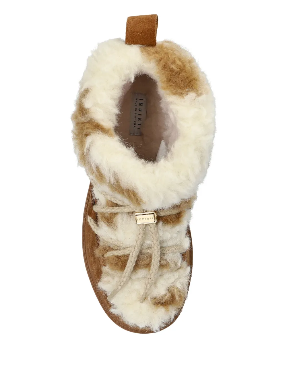 Inuikii Lace-up Platform Trainers In Animal Print