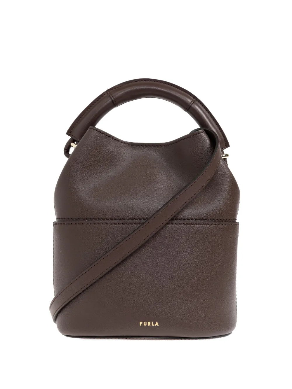 Furla Sfera Top-handle Tote Bag In Brown