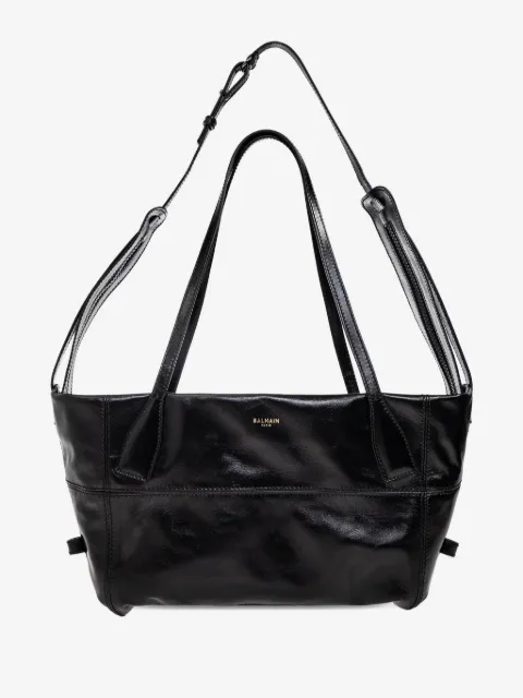 Balmain logo-print tote bag