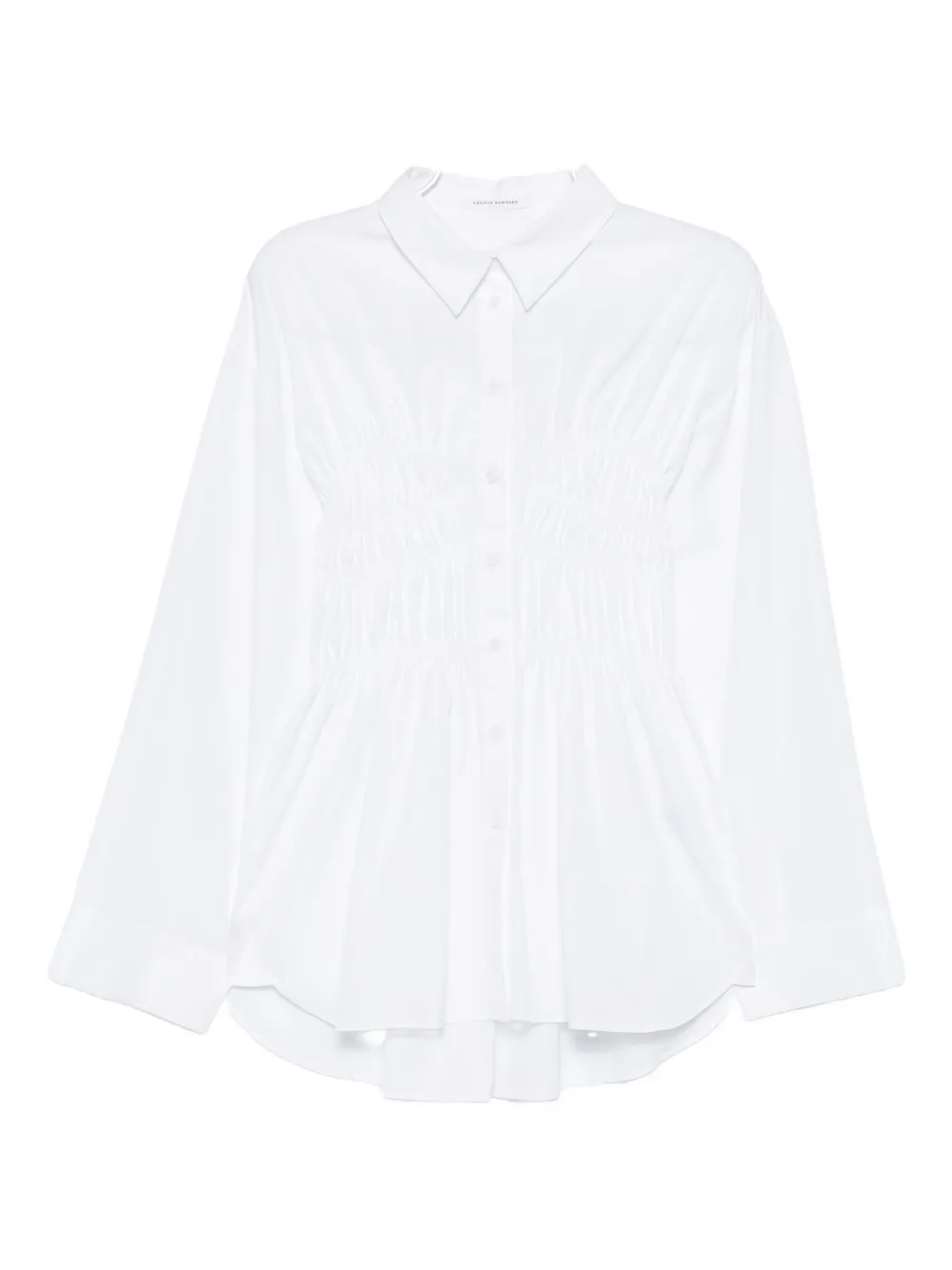 Cecilie Bahnsen Braxton Shirt In White