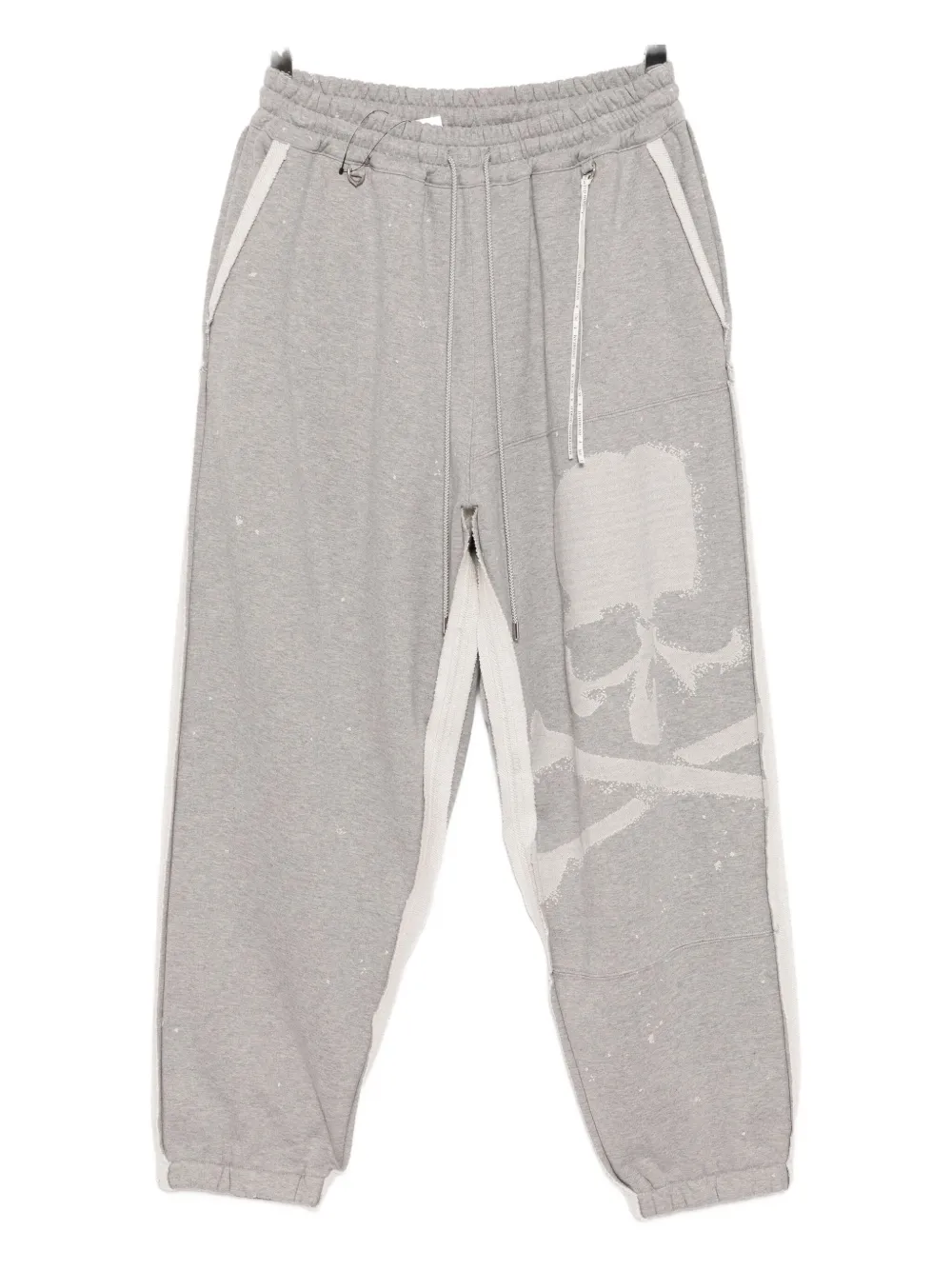 Mastermind Japan Logo-embroidered Track Trousers In Gray