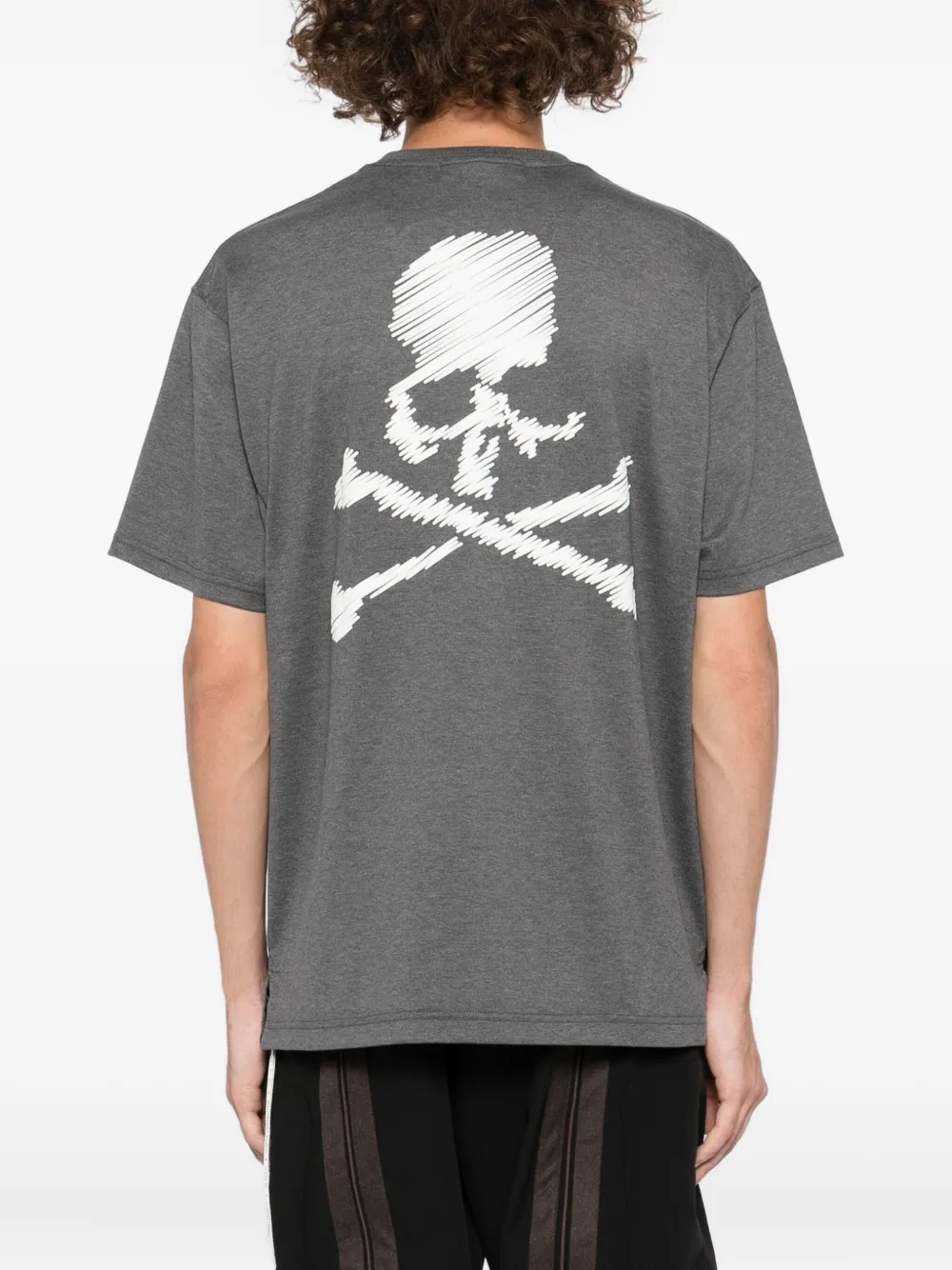 Mastermind World T-shirt met geborduurd logo Grijs