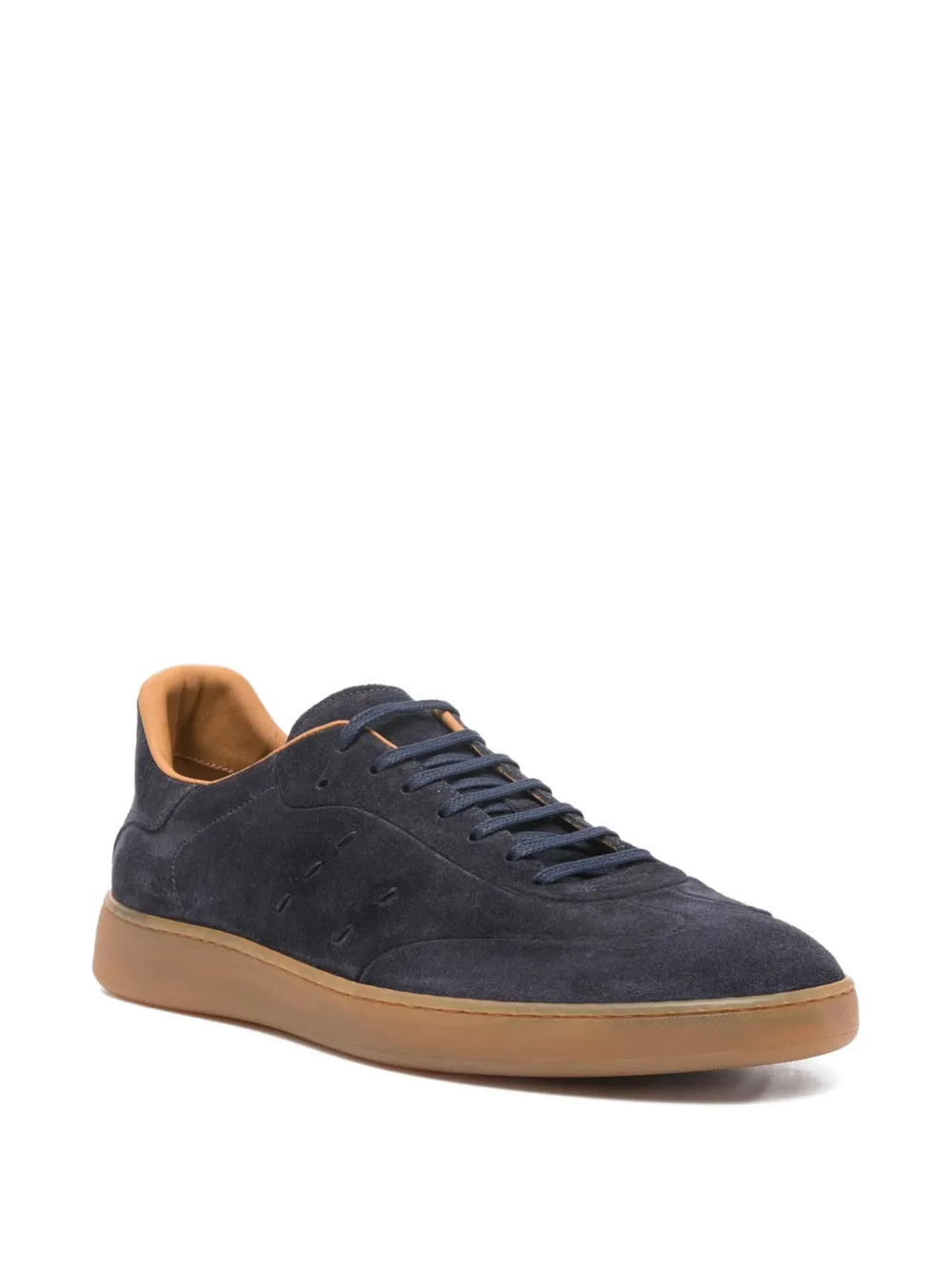 Kiton baskets en daim à lacets | Baskets basses | Image 2