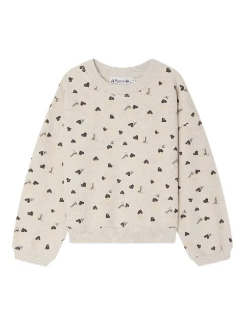 Bonpoint Talya heart-print sweatshirt