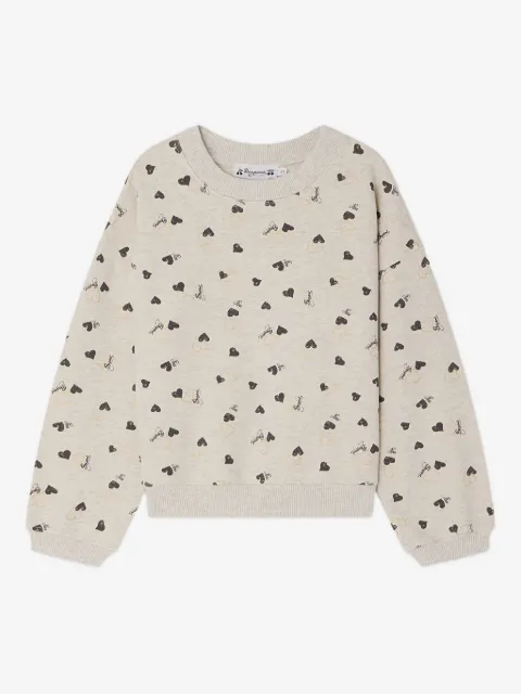 Bonpoint Talya heart-print sweatshirt