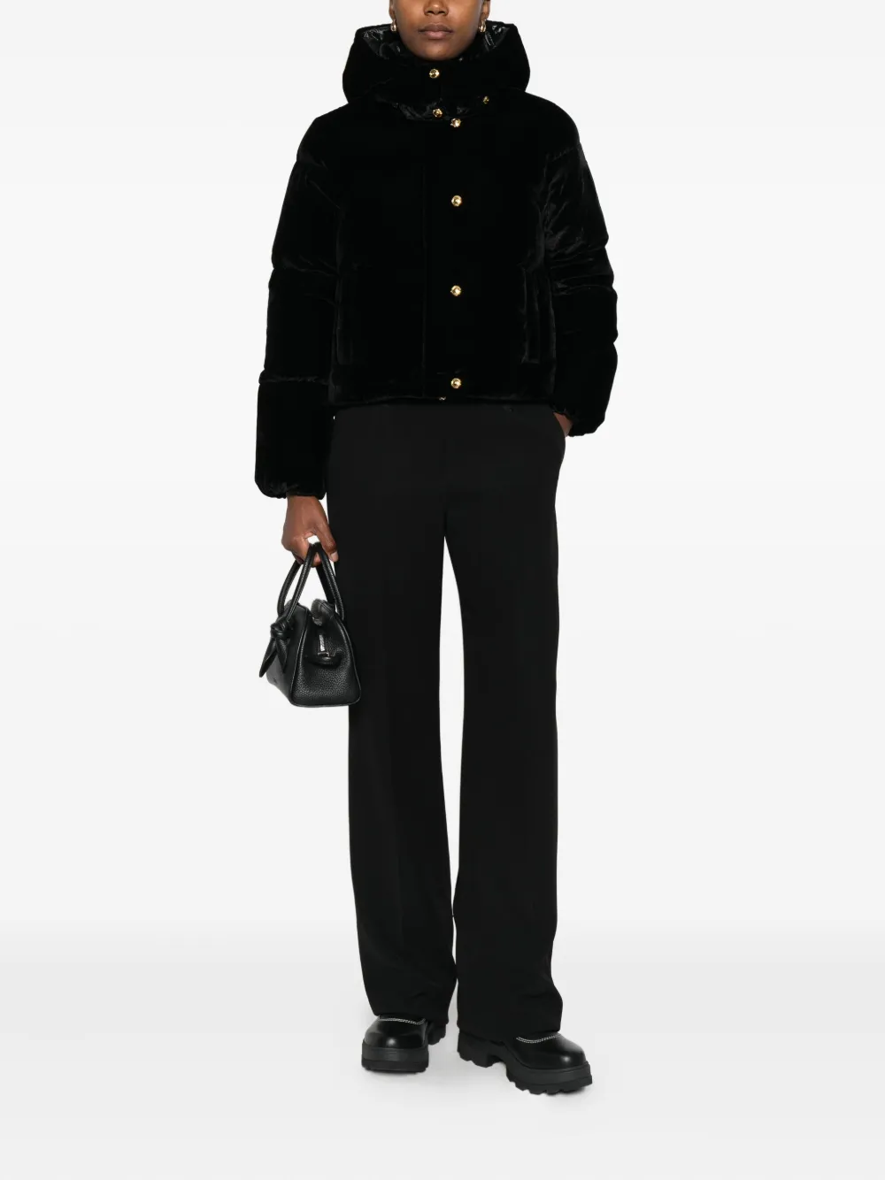 Elisabetta Franchi  hooded puffer jacket | Down Jackets | Image 2