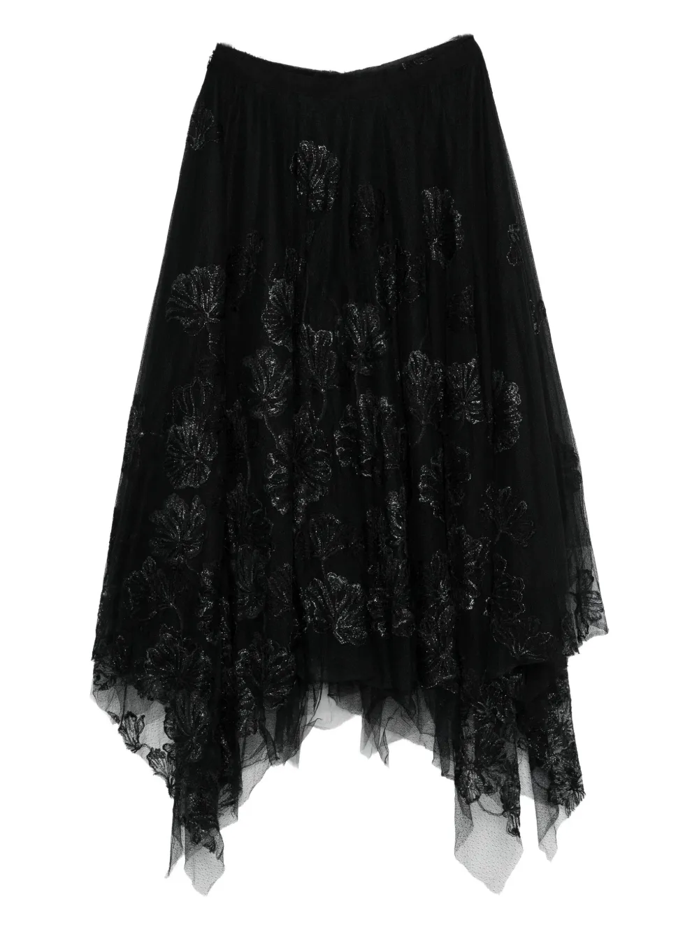 Marc Le Bihan Asymmetric Skirt In Black
