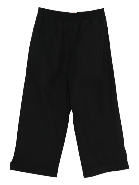 Plan C elasticated-waist trousers