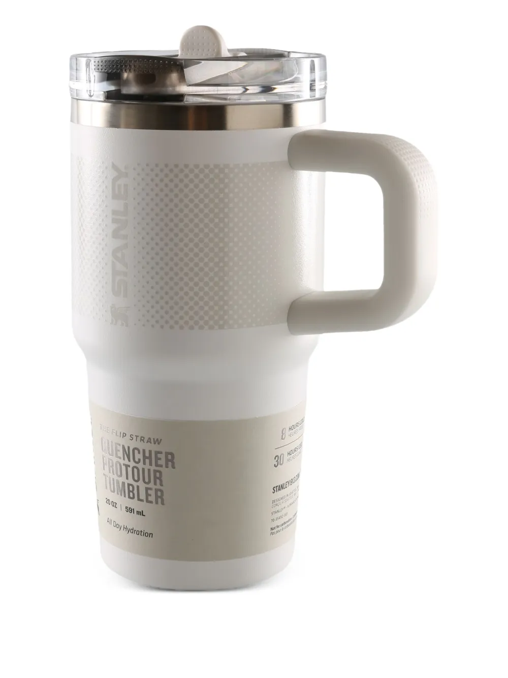 Stanley Quencher トラベルマグ 590ml - ホワイト Stanley Quencher トラベルマグ 590ml - ホワイト