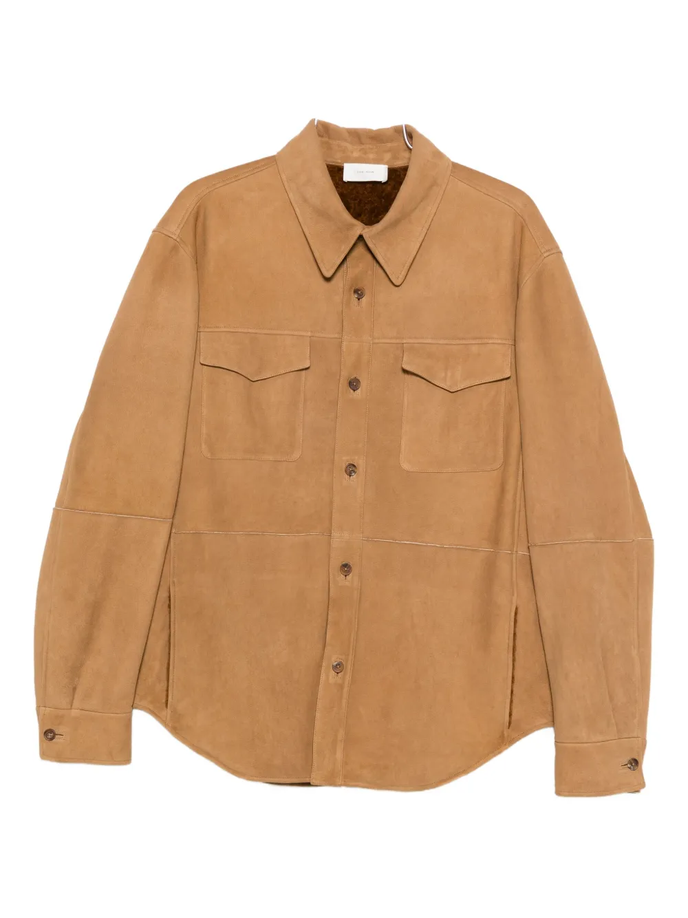 The Row button-down flap-pocket shirt jacket | Neutrals | Image 1