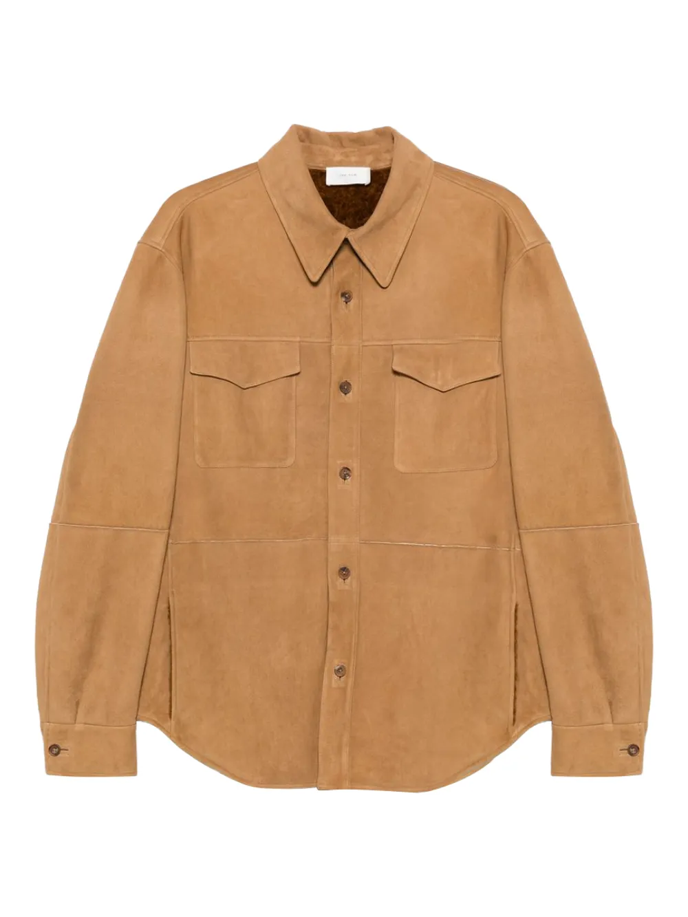 The Row button-down flap-pocket shirt jacket | Neutrals | Image 1