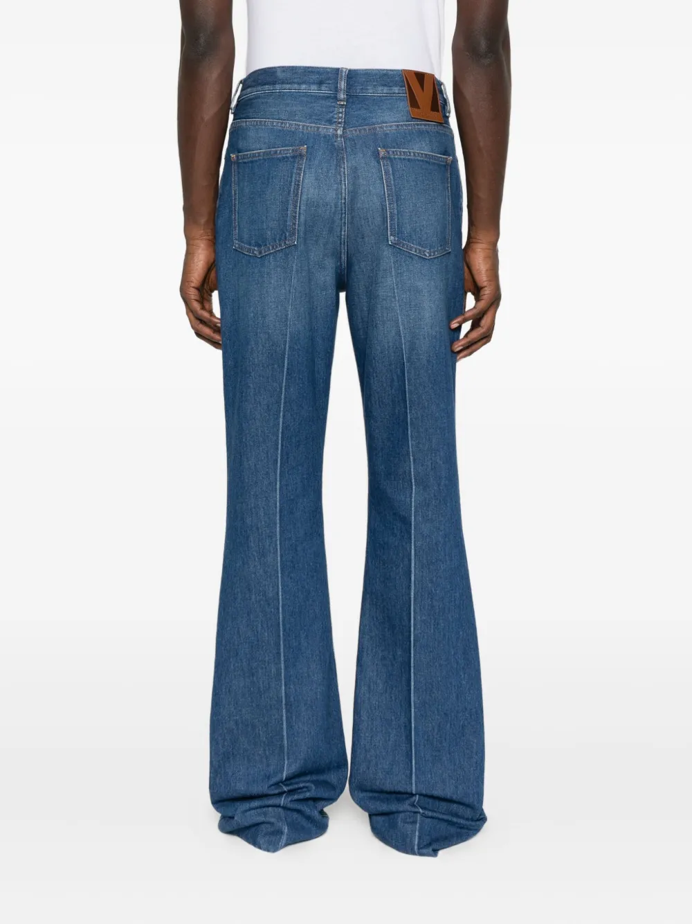Valentino Garavani Flared jeans Blauw