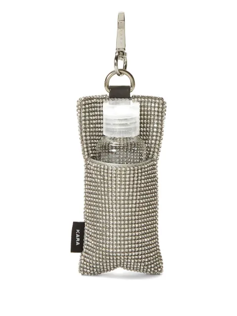 Kara 10.10 crystal-mesh keyring