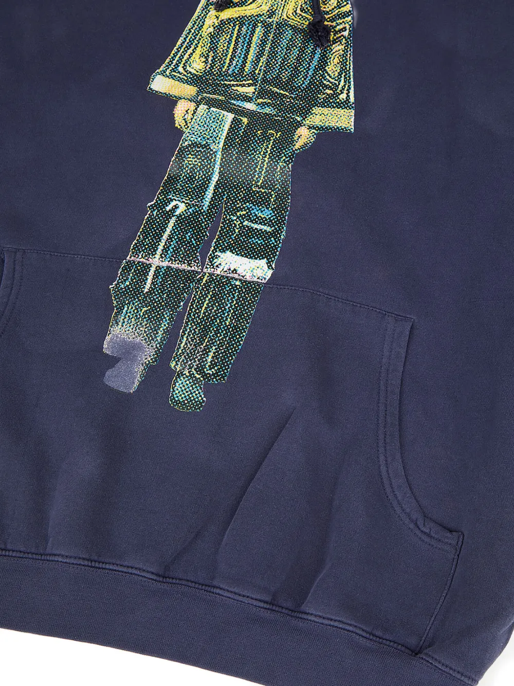 Drx Farmaxy For Ln-cc Graphic-print Hoodie In Blue