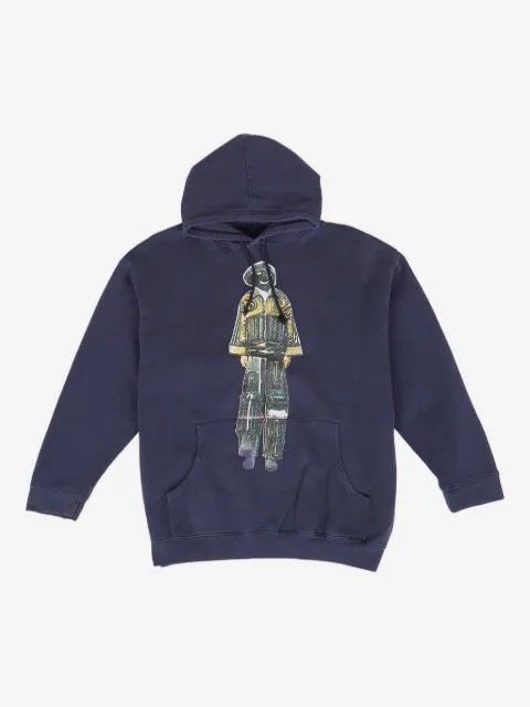 DRx FARMAxY FOR LN-CC graphic-print hoodie