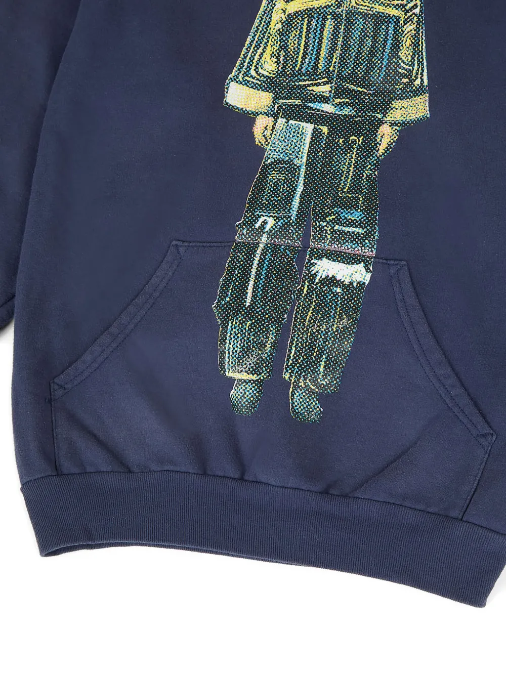 DRx FARMAxY FOR LN-CC Hoodie met grafische print Blauw