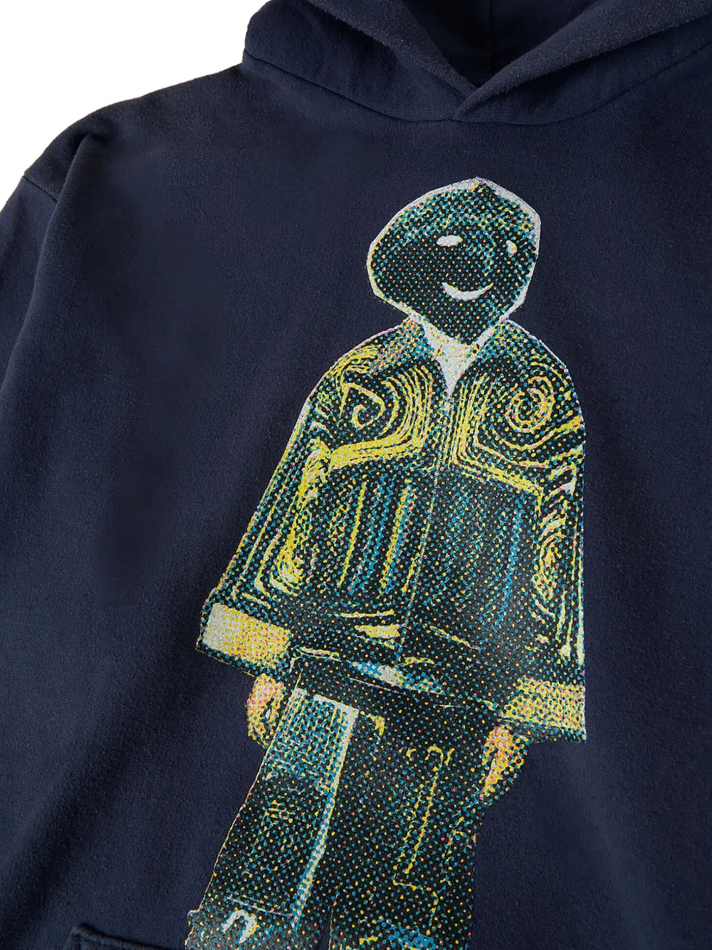 DRx FARMAxY FOR LN-CC Hoodie met grafische print Blauw