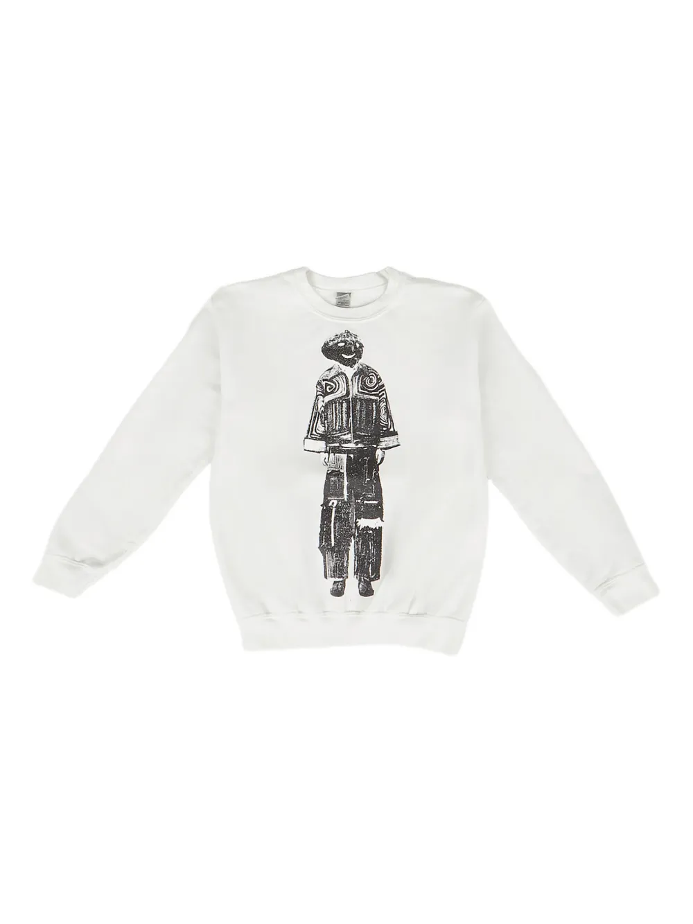 Drx Farmaxy For Ln-cc Kids' Graphic-print Sweatshirt In White