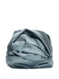 Flapper folded silk hat - Blue
